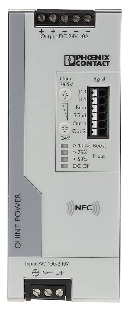 その他 Phoenix Contact quint-ps/1ac/24dc/40 QUINT-PS/1AC/24DC/40 - Power supply - 2866789 | Phoenix Contact